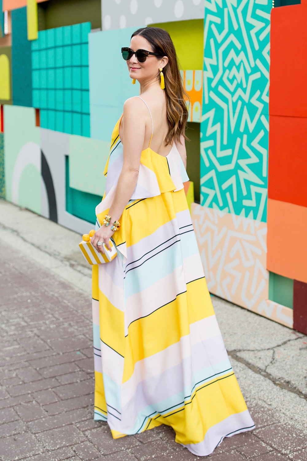 Yellow BaubleBar Pinata Earrings