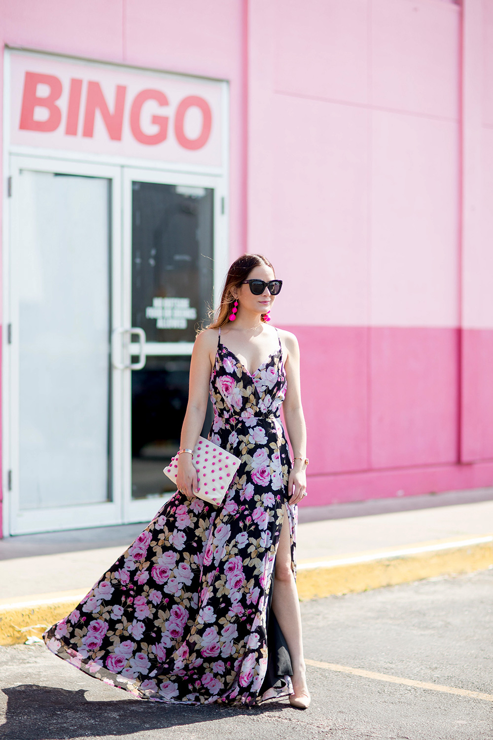 Yumi Kim Long Floral Dress