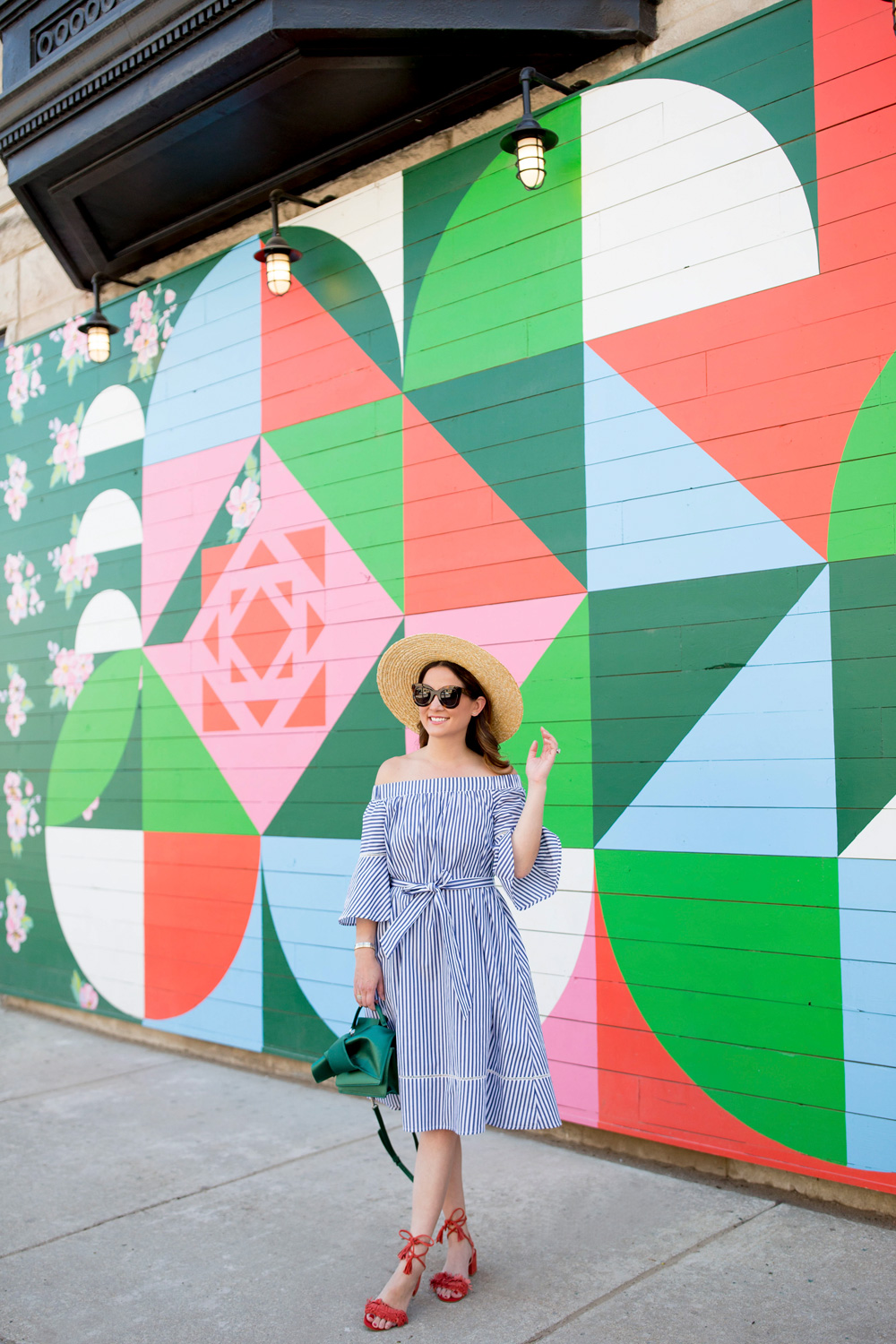 Chicago Colorful Mural Street Art