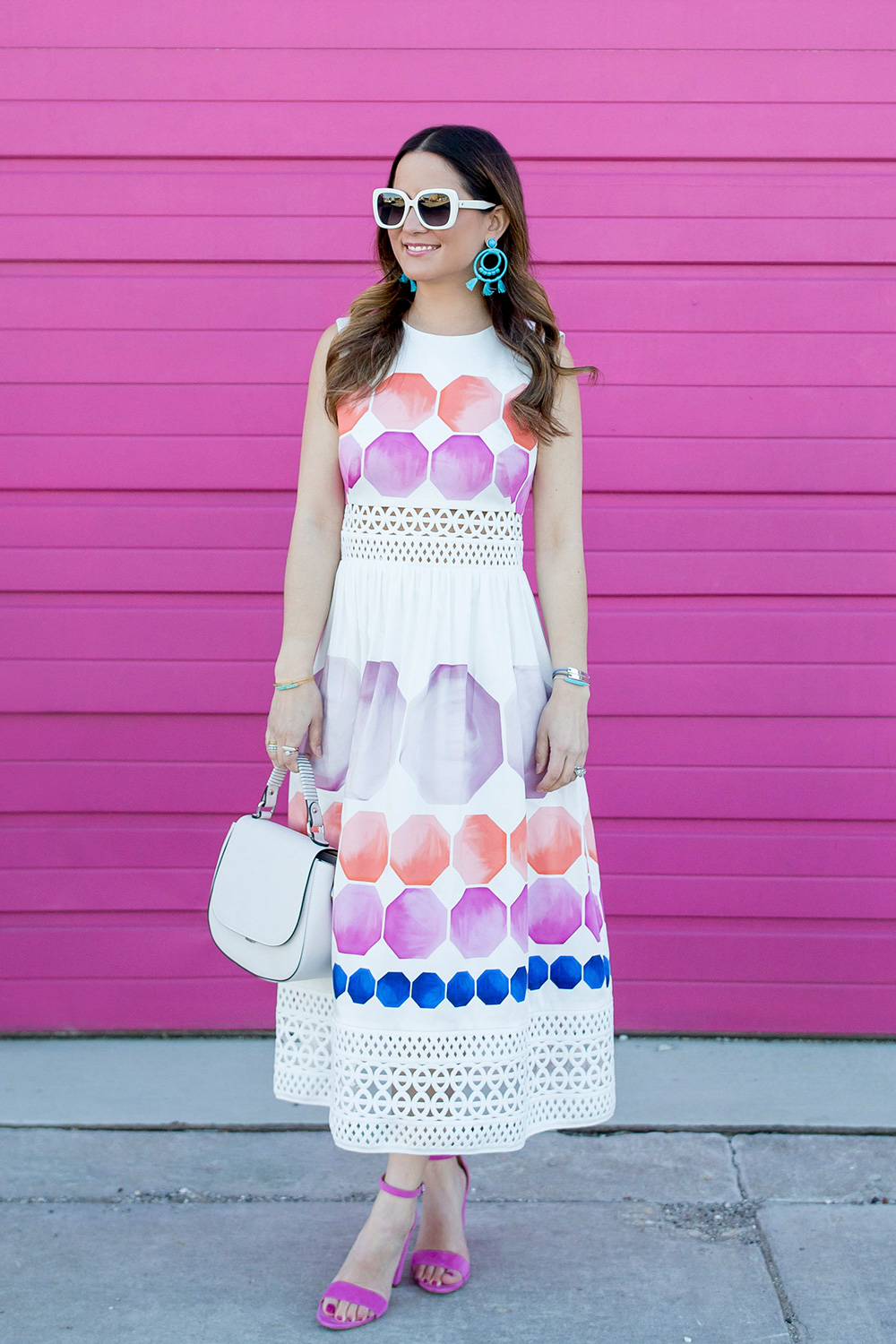 Ted Baker Watercolor Midi Dress