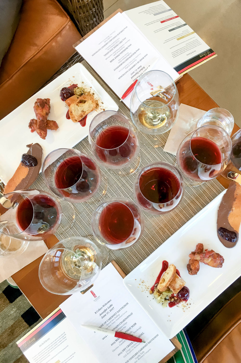 B Cellars Winery & Vineyard Napa Valley California Winery with Food