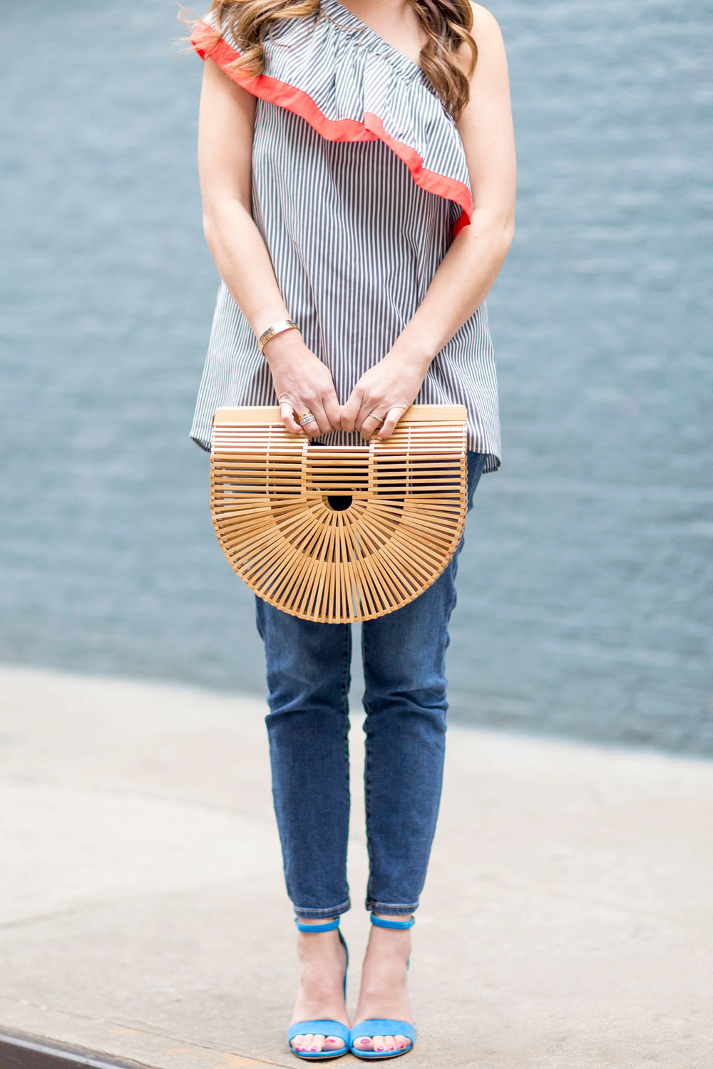 Cult Gaia Wooden Bag