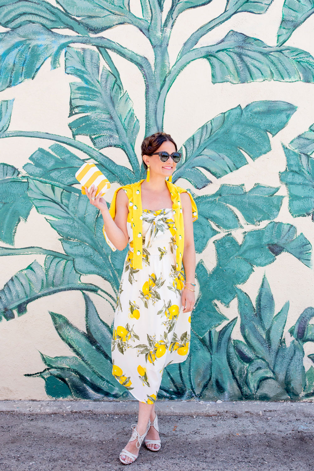 Nordstrom Lemon Print Dress