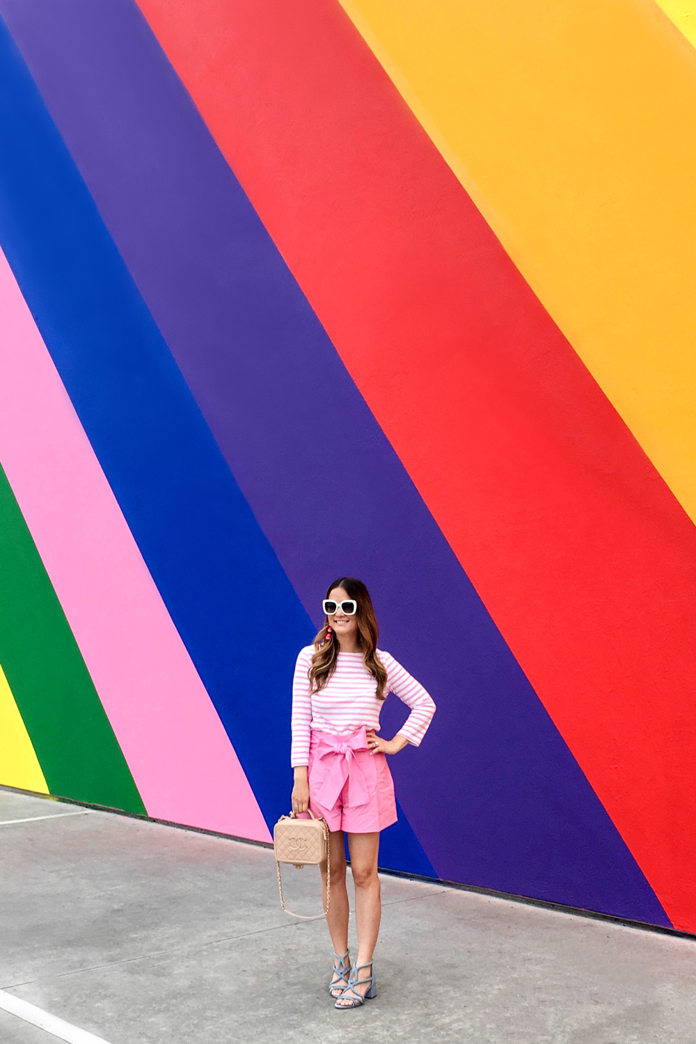 Paul Smith Melrose Rainbow Mural Los Angeles