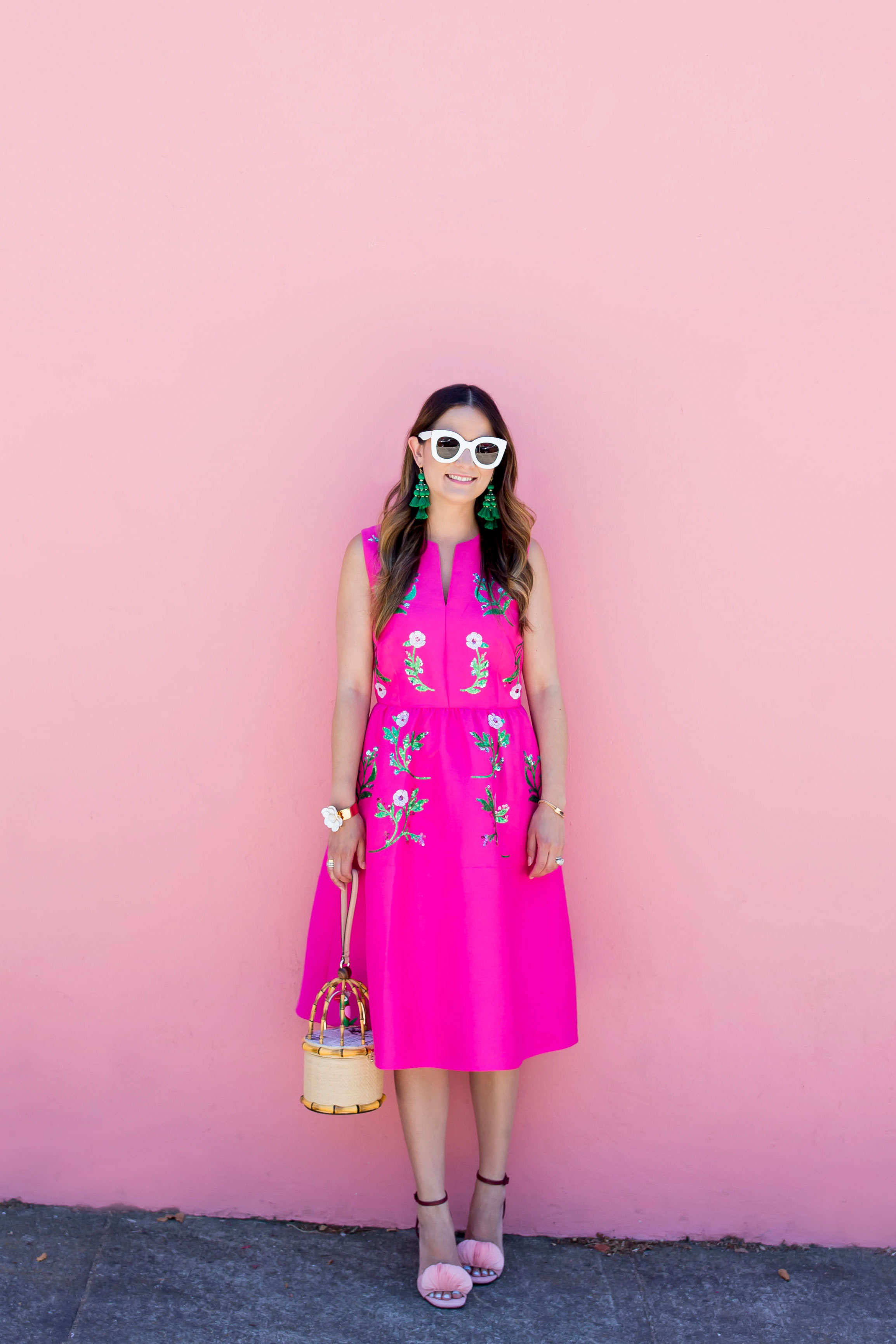 Kate Spade Floral Embellished Dress