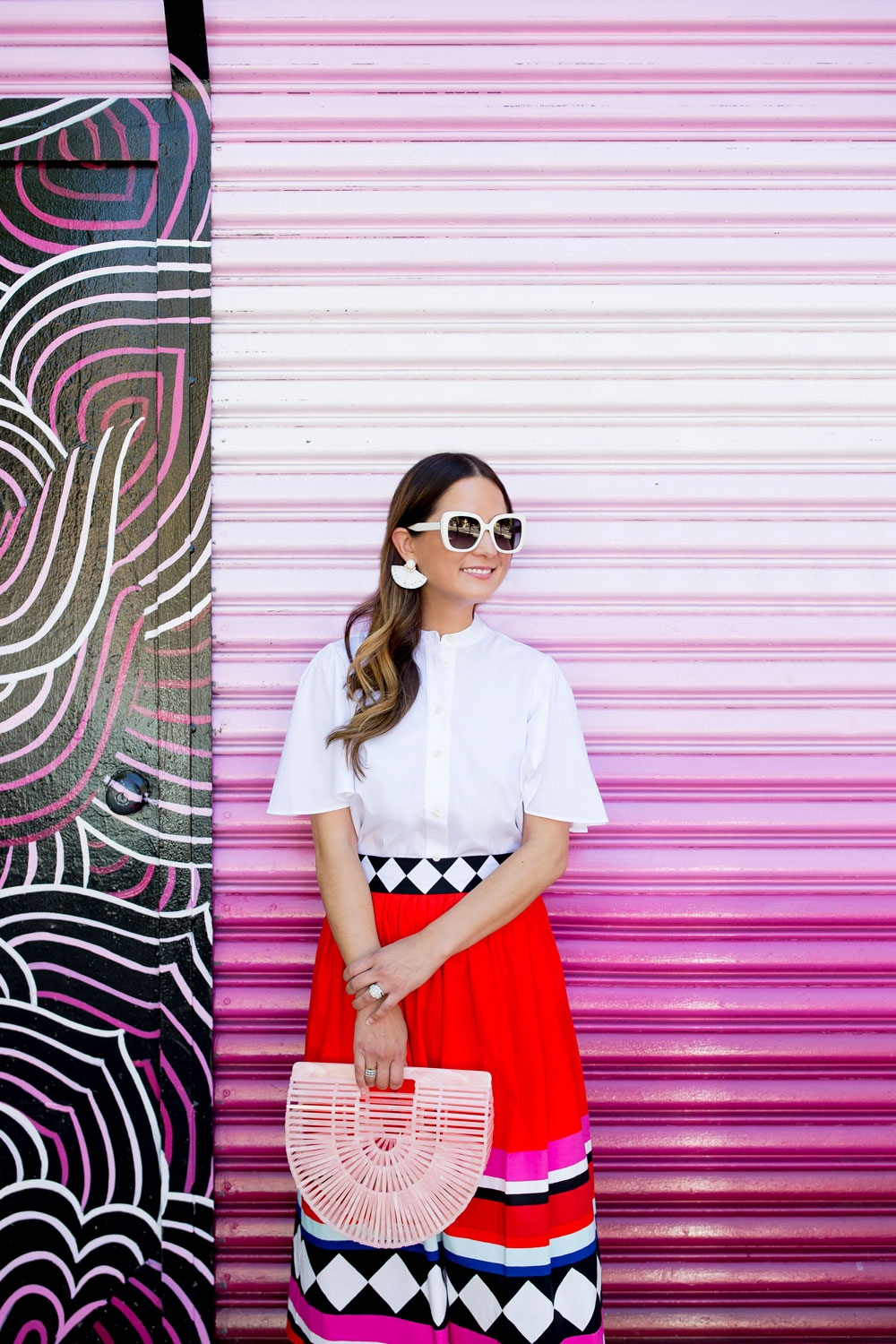 Kate Spade Flutter Sleeve Shirt