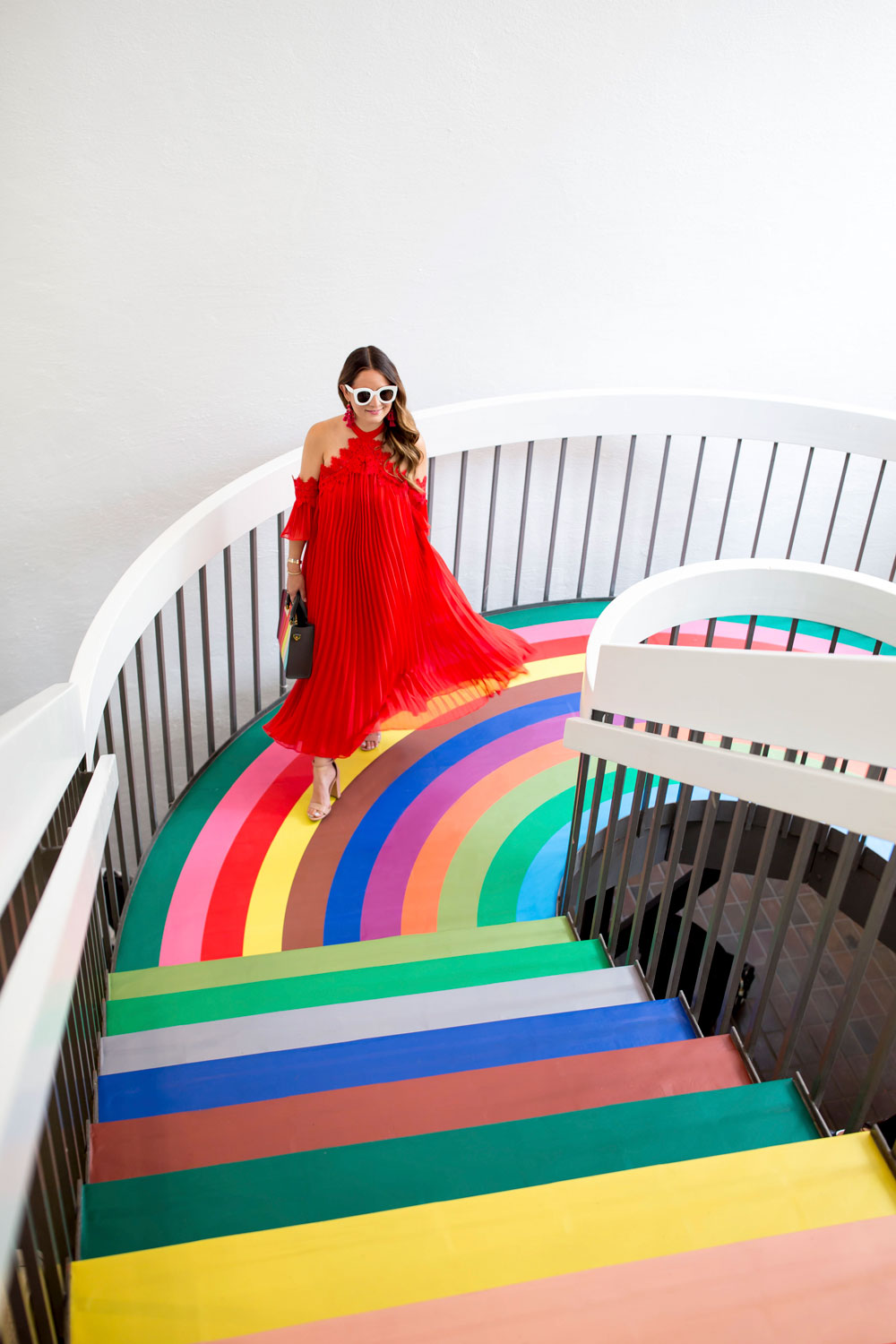 Color Factory Rainbow Staircase