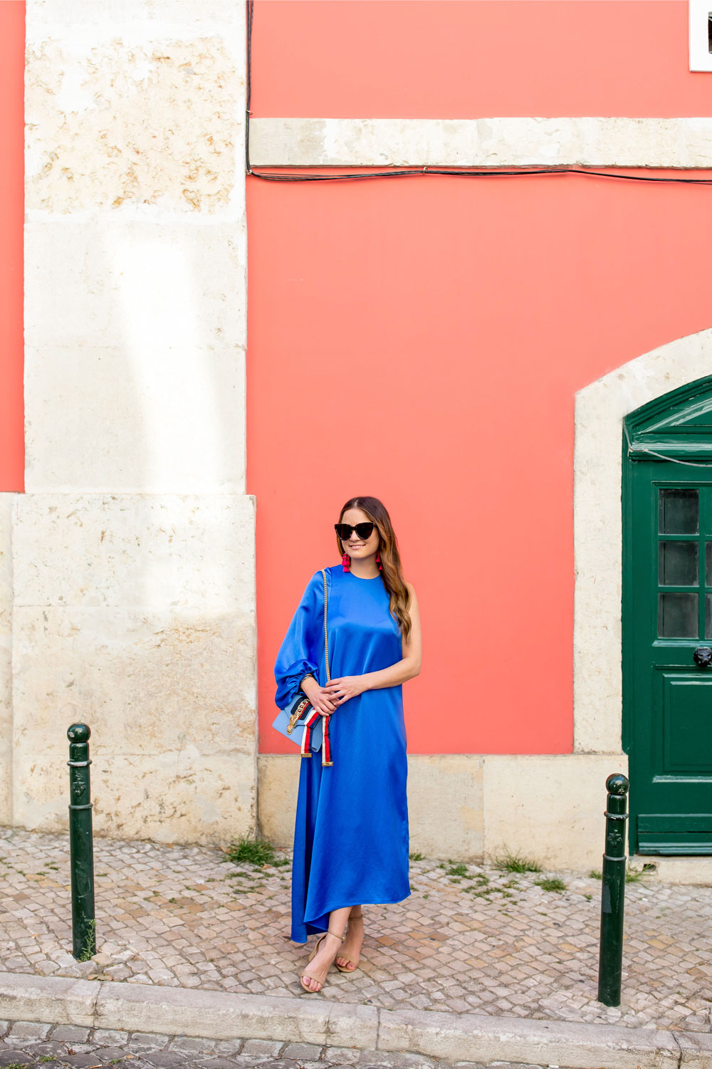 Tibi One Sleeve Dress