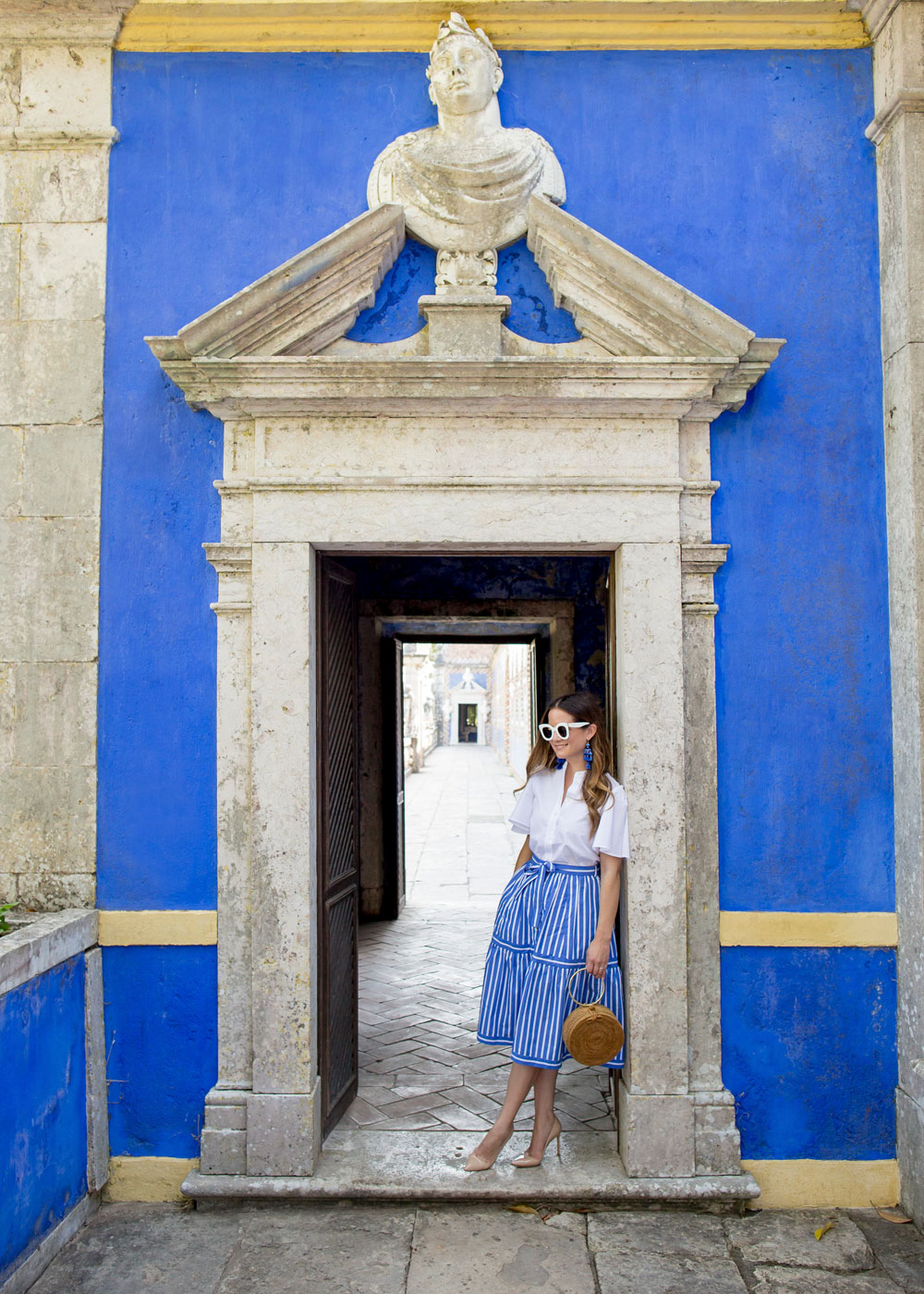 Jennifer Lake Lisbon Palace Marques Fronteira Gardens