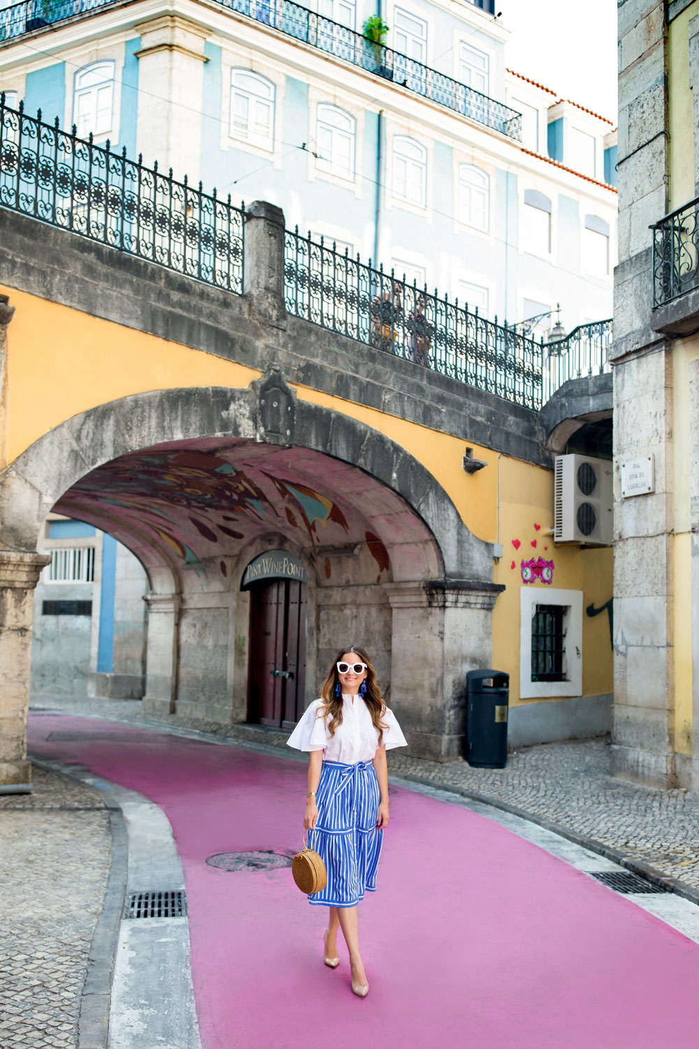 Lisbon Pink Street