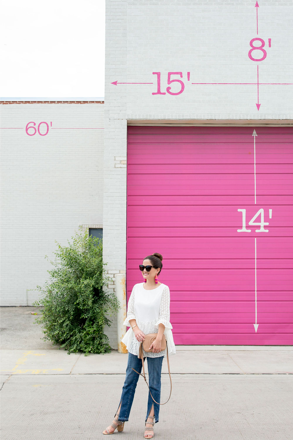 Pink Garage Door Chicago