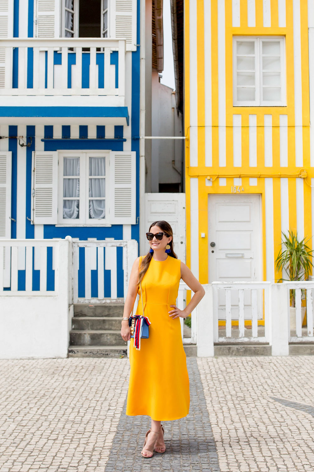 Topshop Yellow Dress