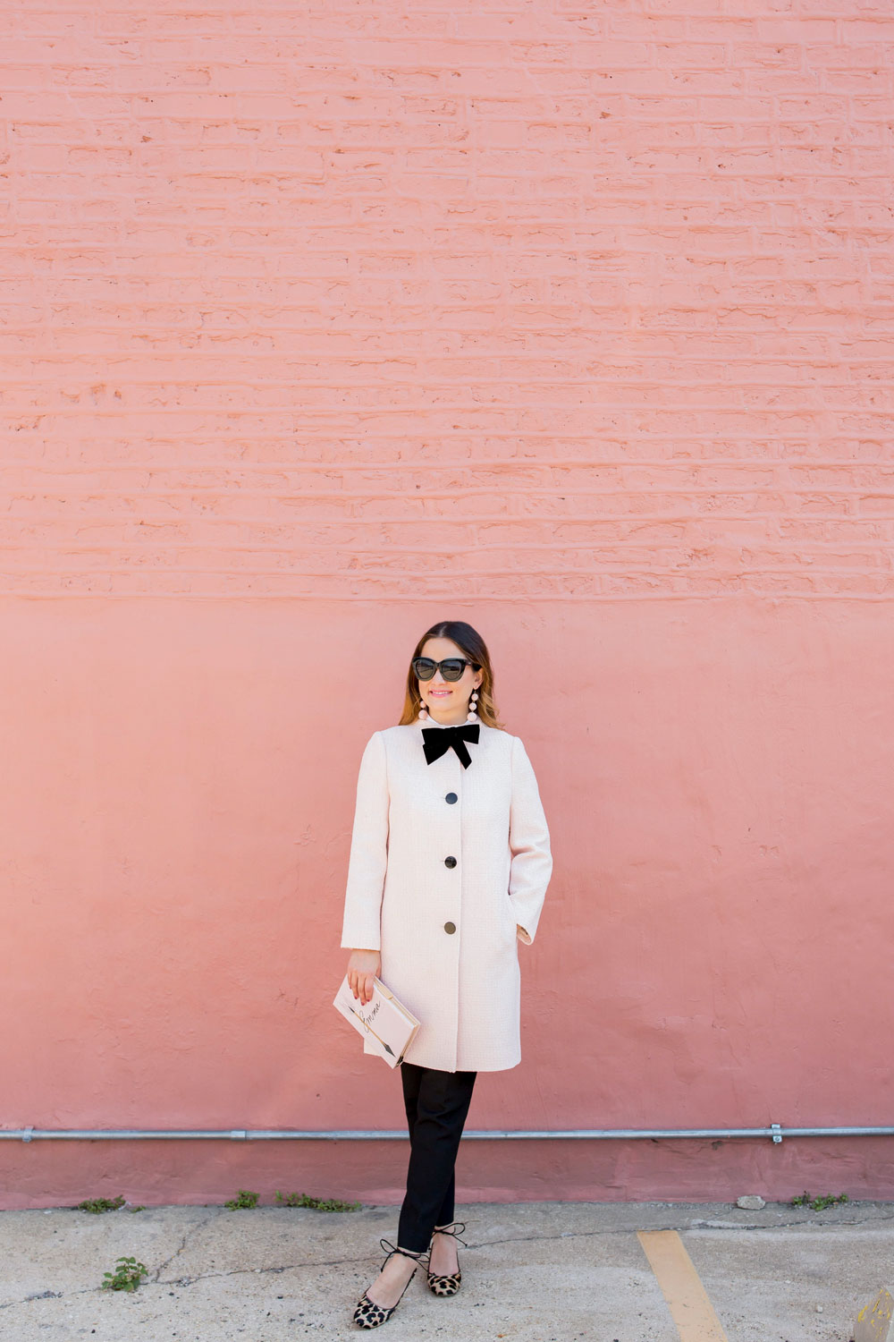 Chicago Pink Brick Wall