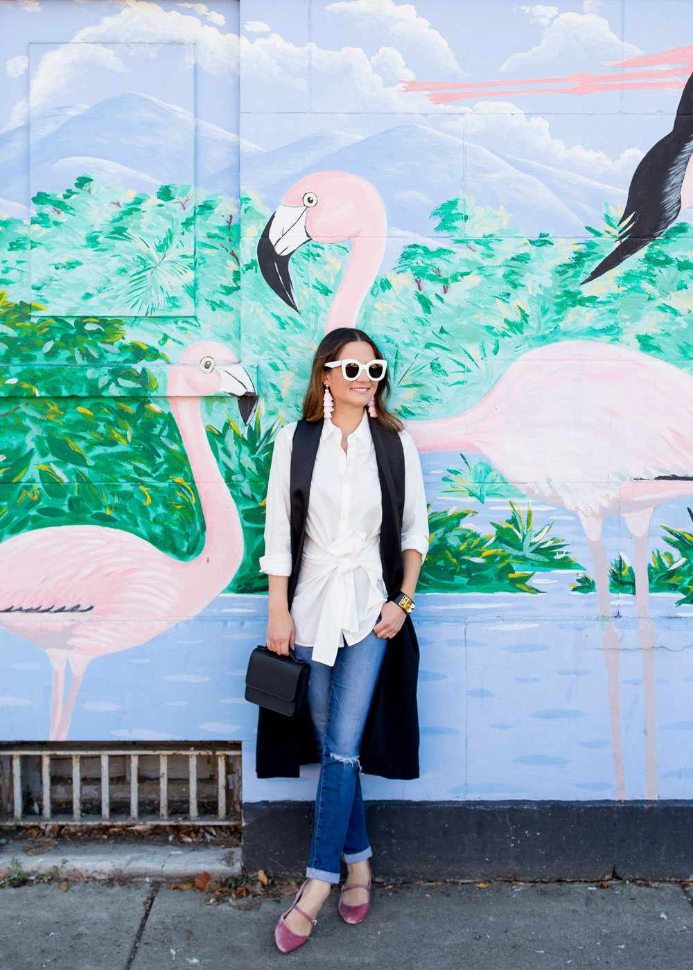 Flamingo Mural Chicago