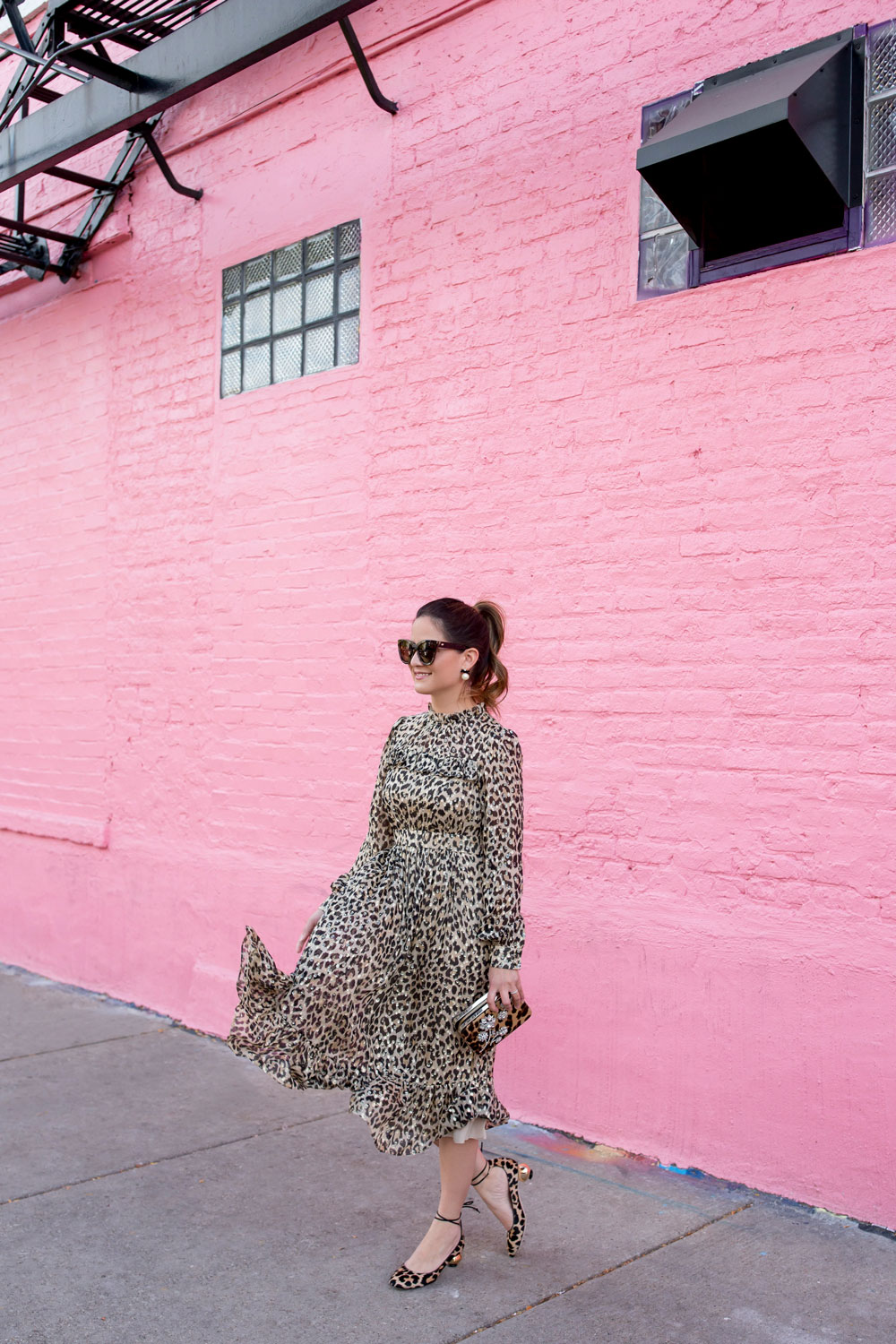 Kate Spade Leopard Heels