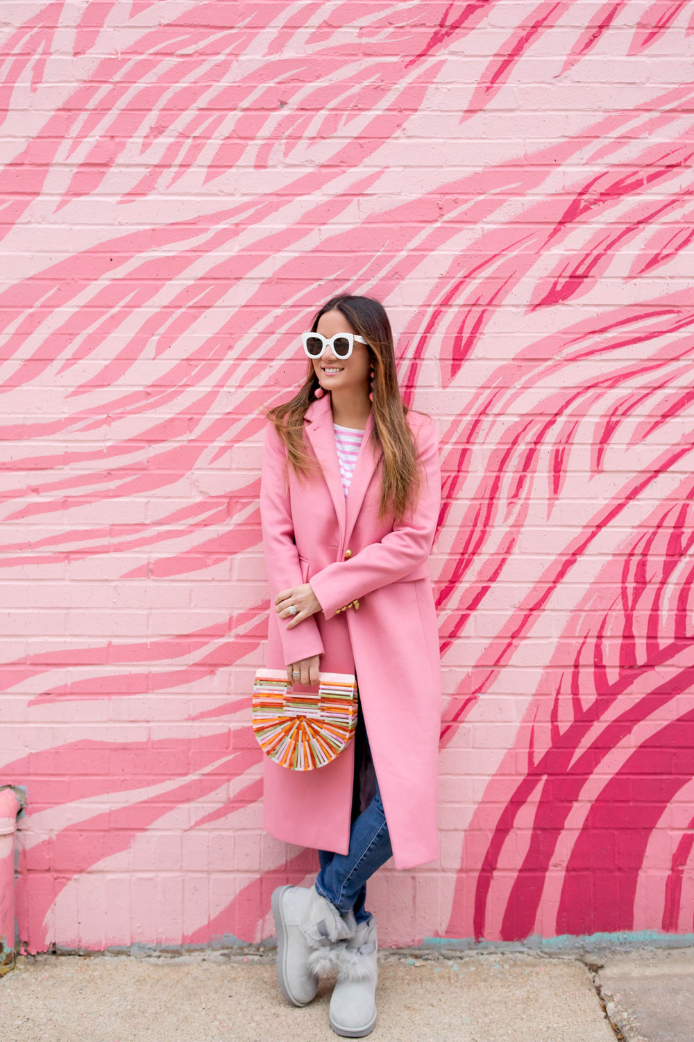 J Crew Pink Coat