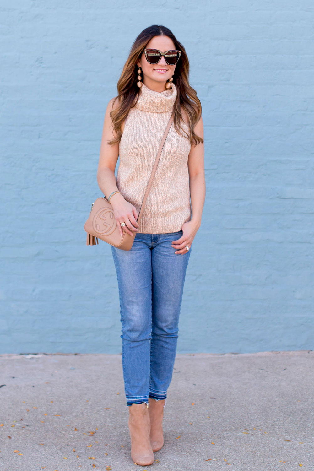 Madewell Sleeveless Turtleneck Sweater