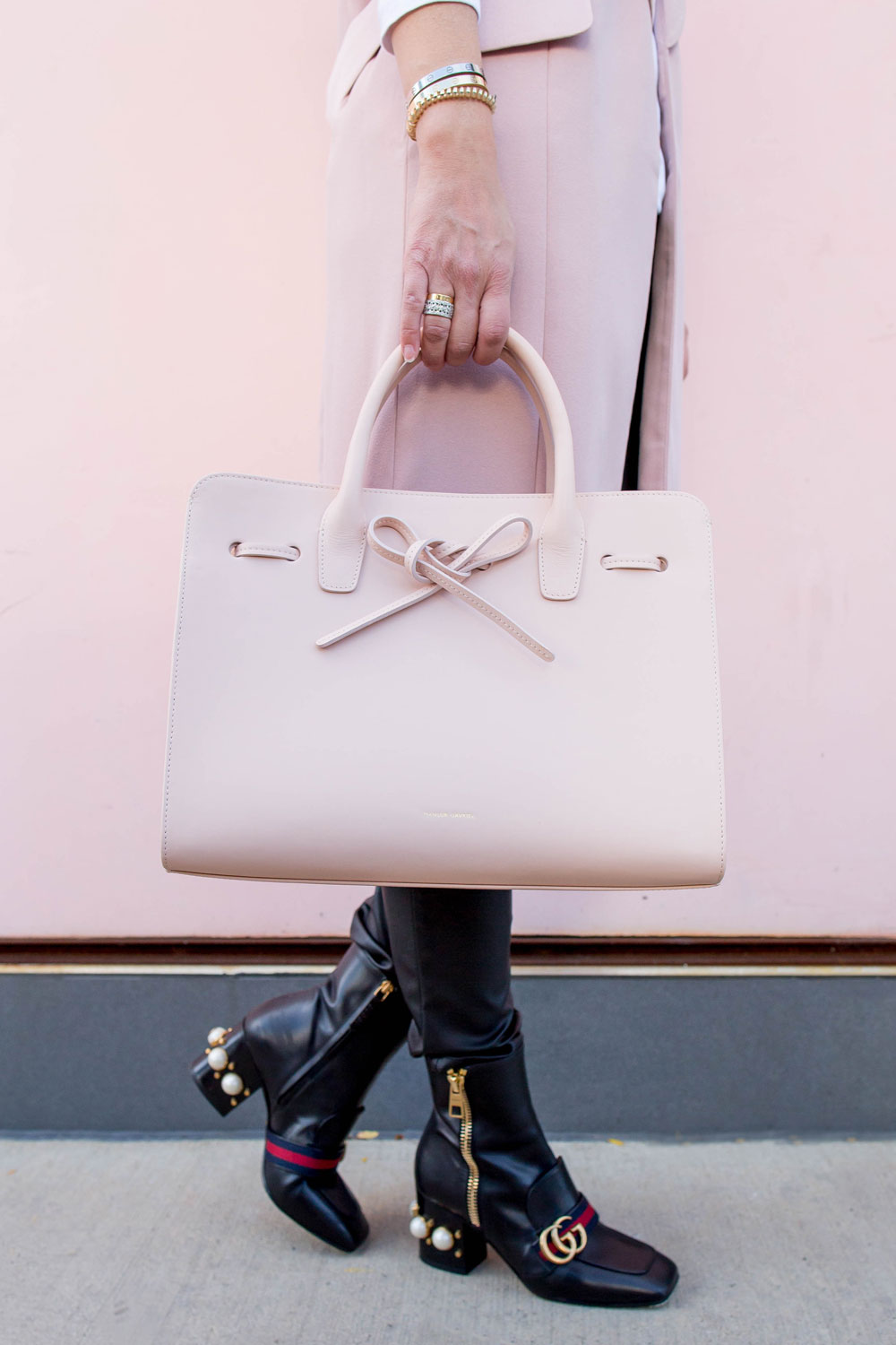 Mansur Gavriel Pink Tote