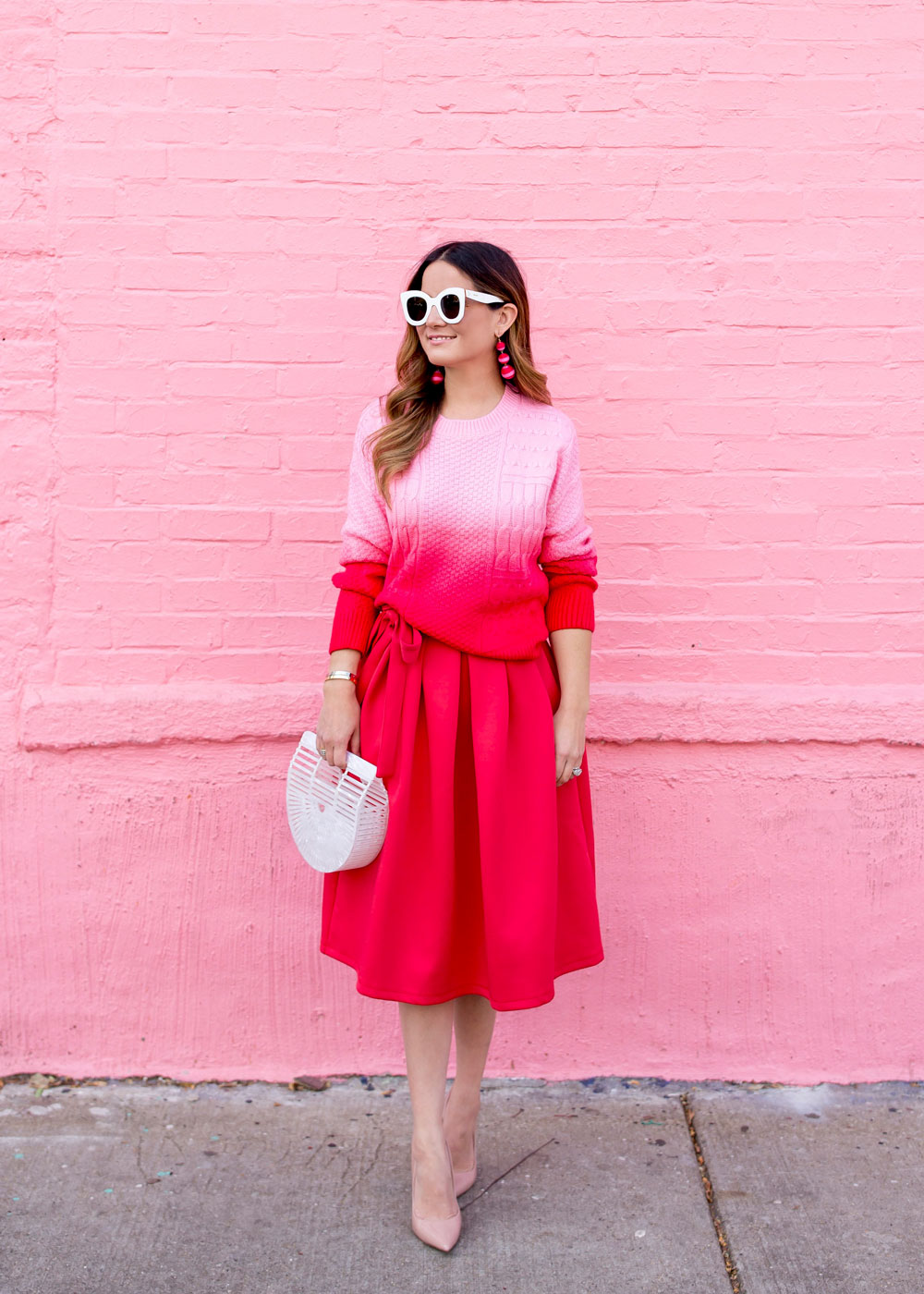 Red Pink Outfit Ideas