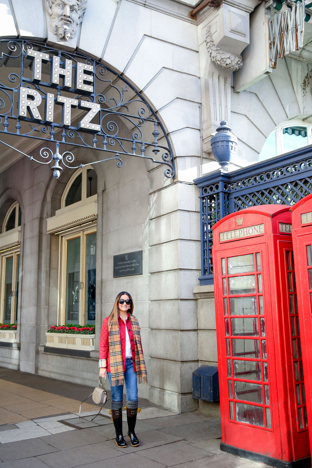 Ritz London Red Phone Box