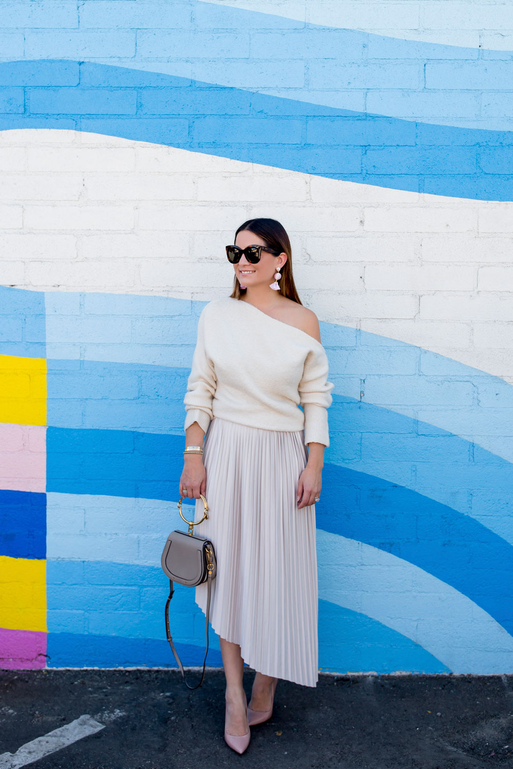 Venice Rainbow Wave Mural