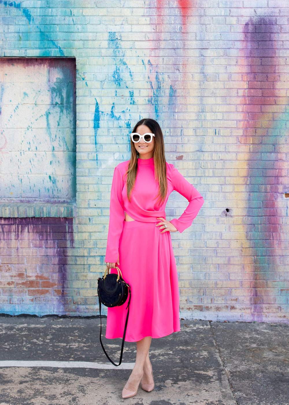 ASOS Bright Pink Dress