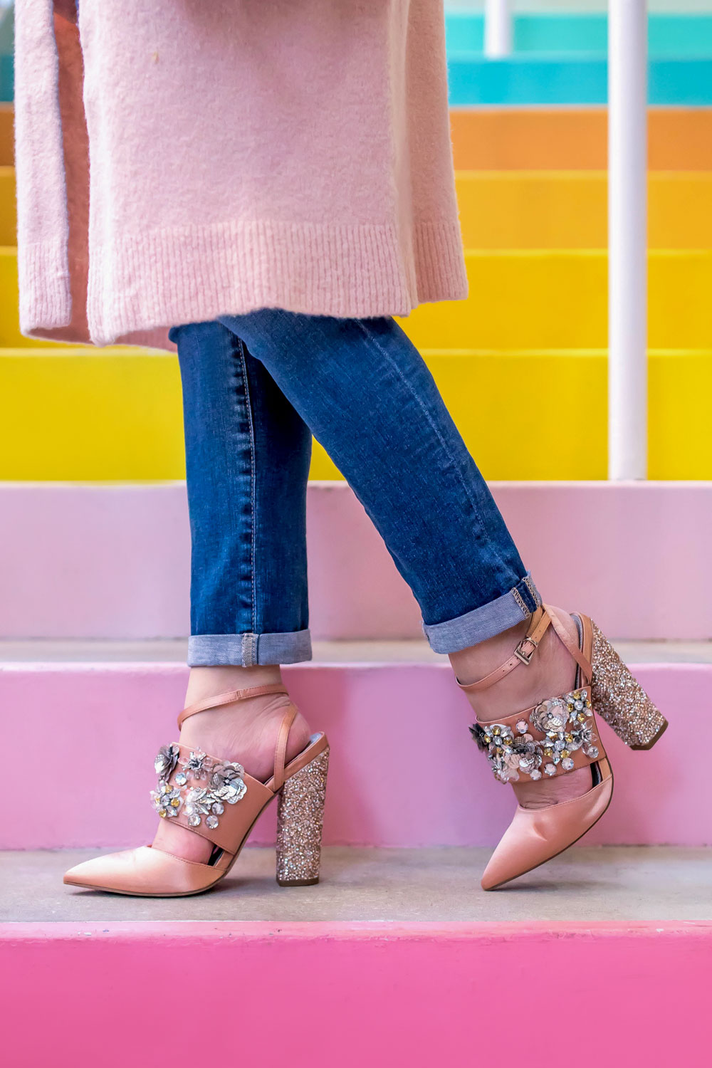 ASOS Embellished Pumps