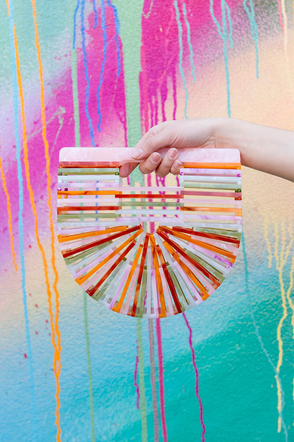 Cult Gaia Colorful Ark Bag