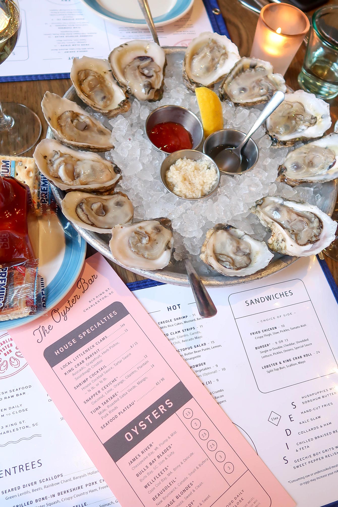 Darling Oyster Bar Happy Hour