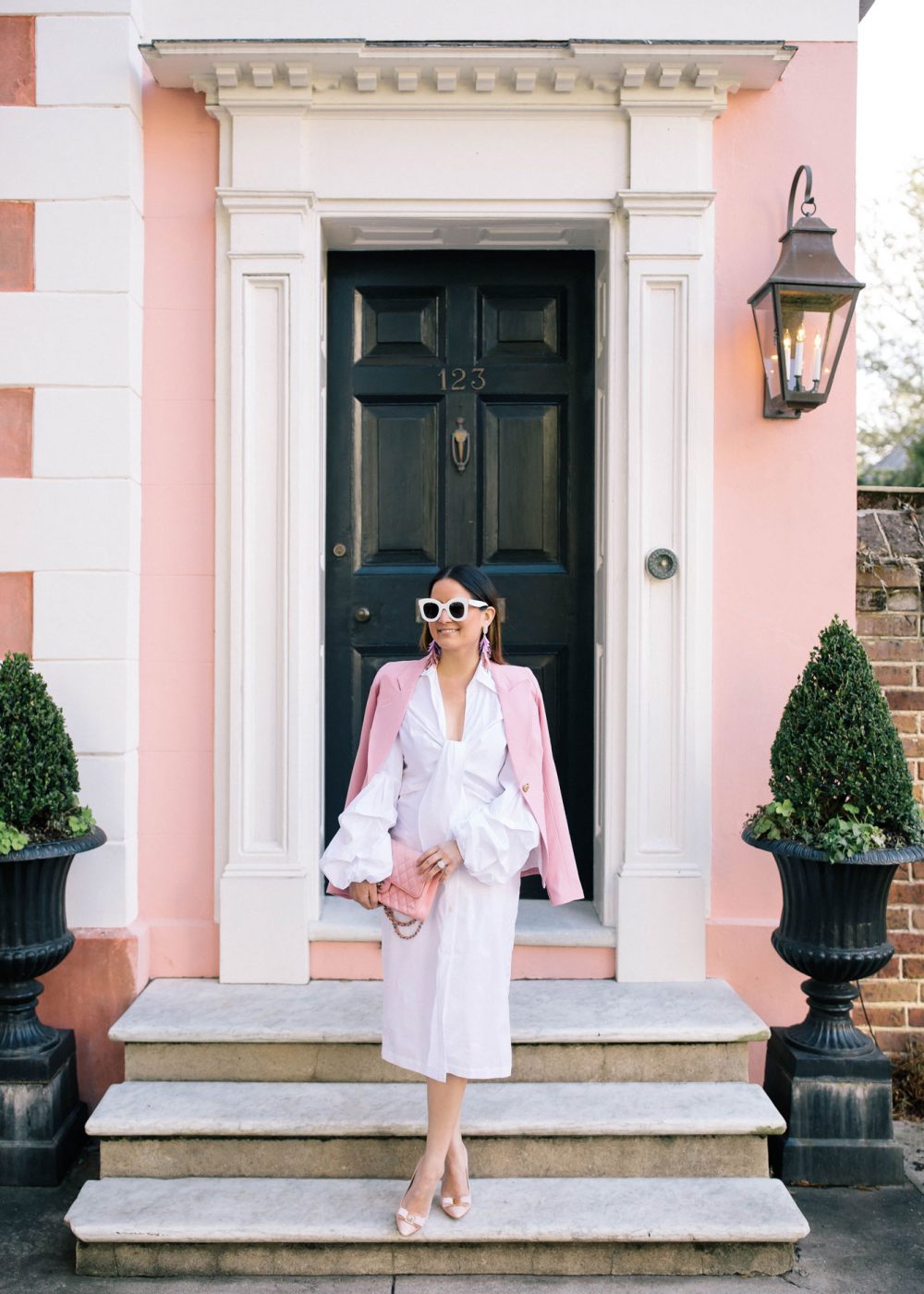 Historic Pink Homes Charleston