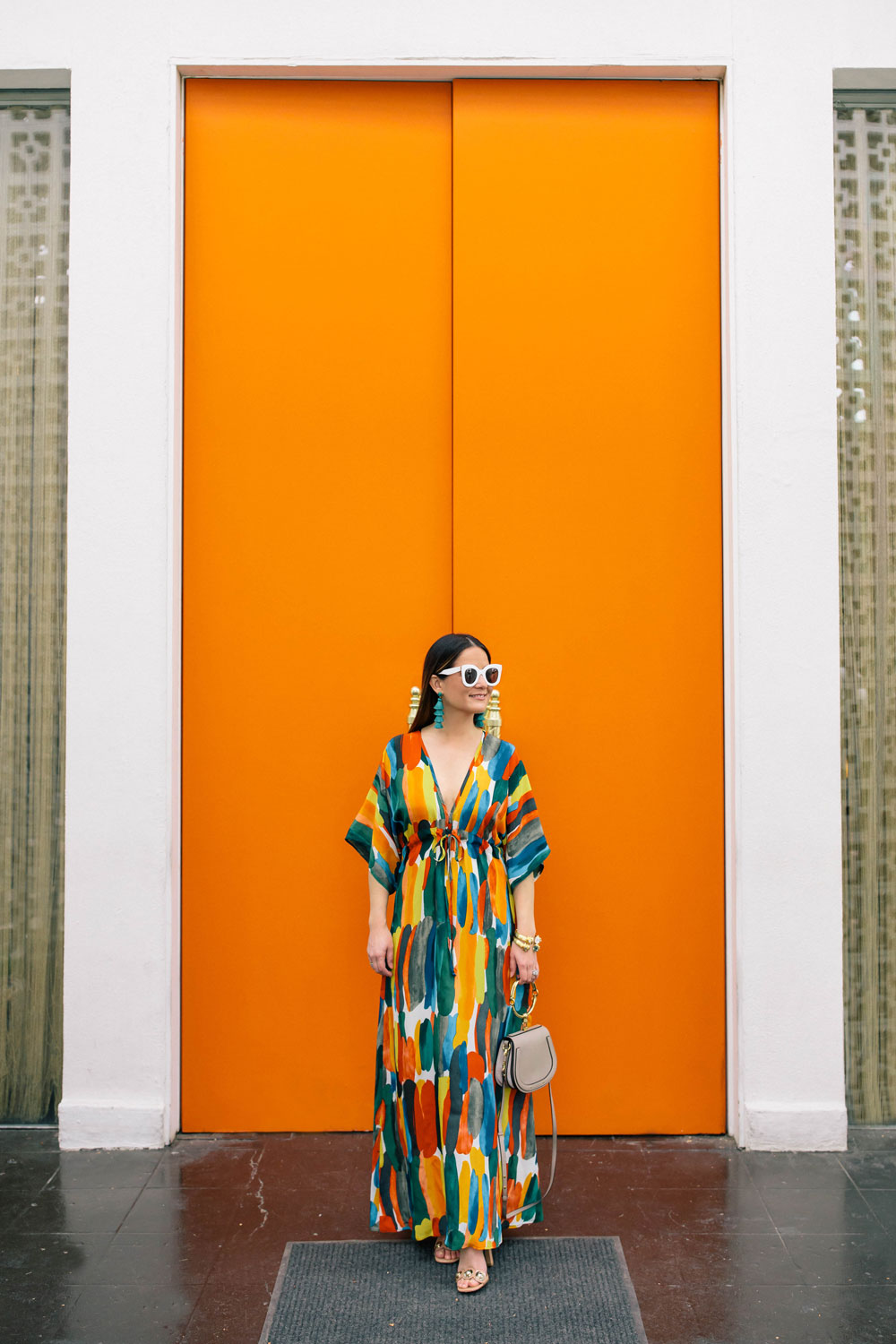 Palm Springs Orange Doors