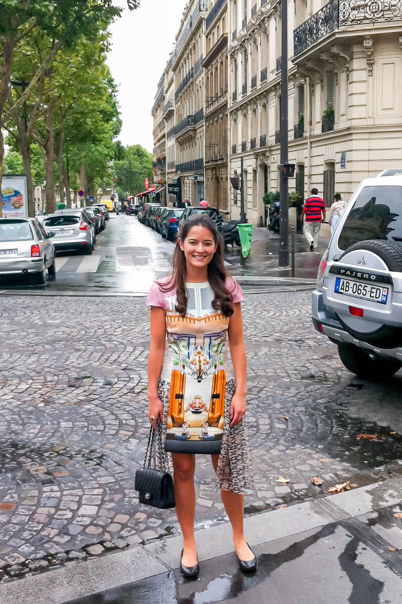 Jennifer Lake Mary Katrantzou Paris