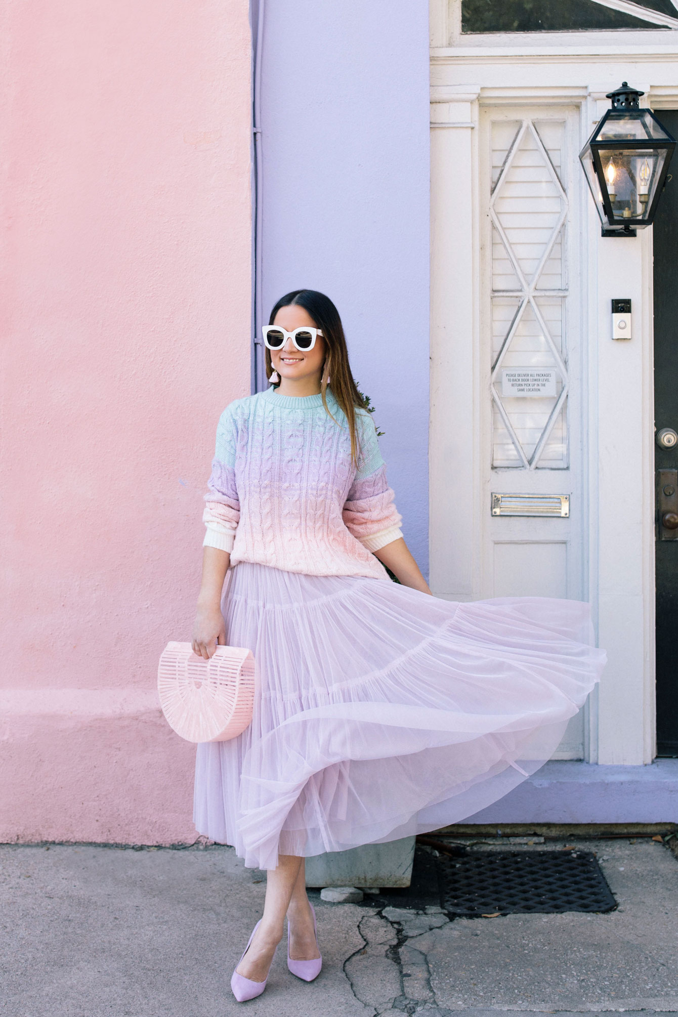 Ombré Pastel Sweater