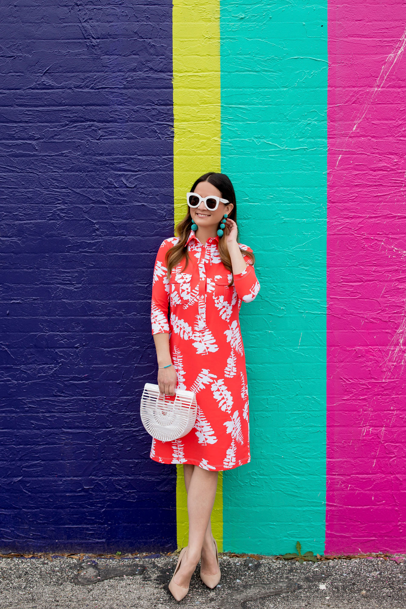 Colorful Persifor Dresses at a Love Mural in Houston