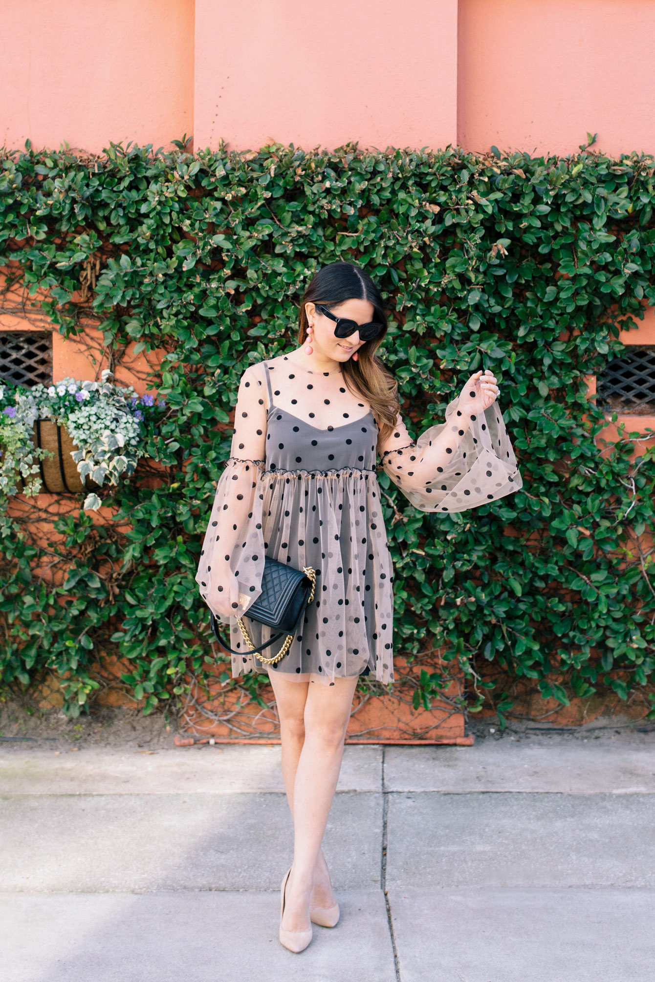 Polka Dot Tulle Dress