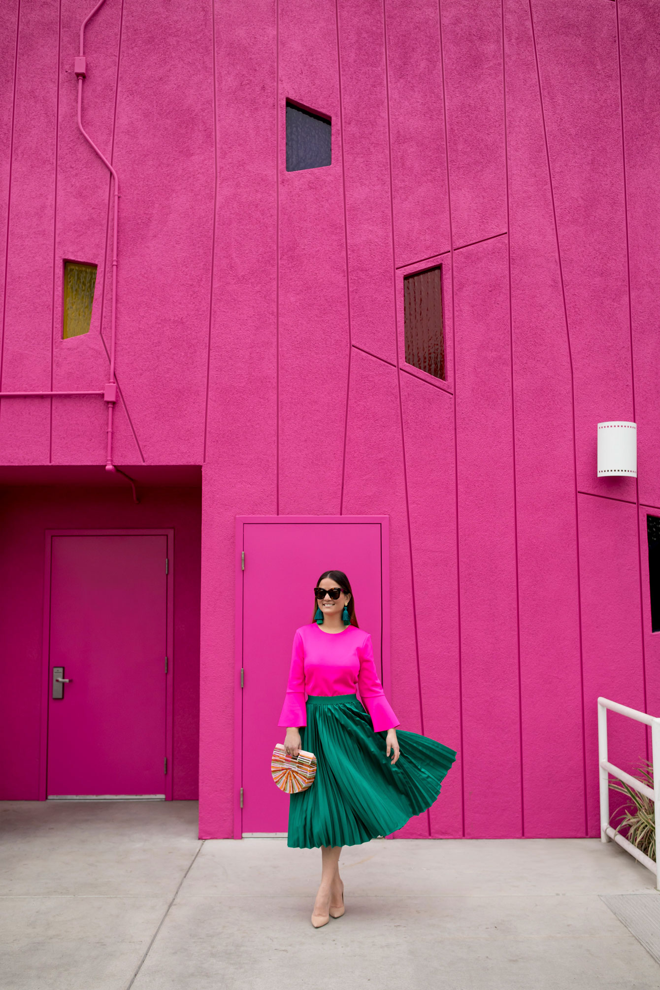 Saguaro Palm Springs Pink Wall