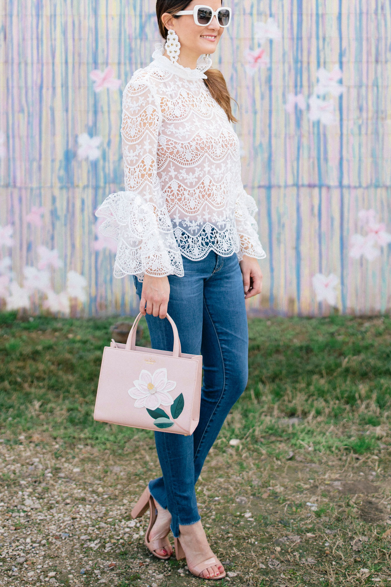 Endless Rose White Crochet Lace Top