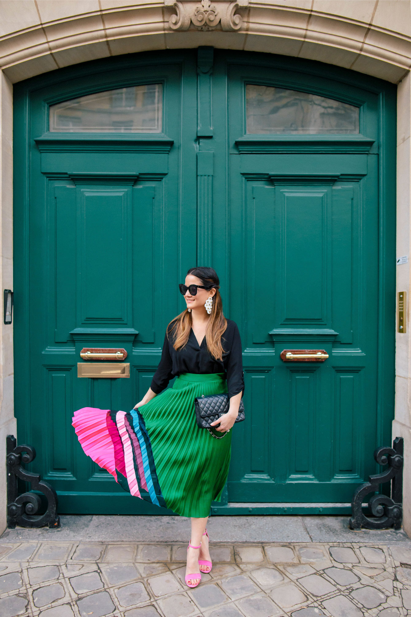 Jennifer Lake Paris Green Doors