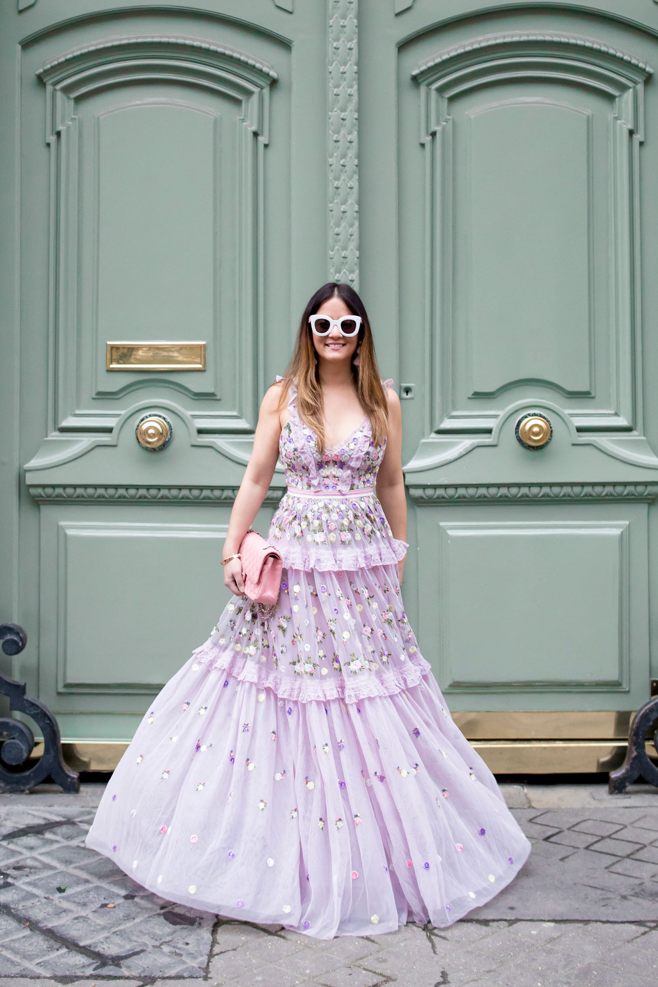 Needle and Thread Lilac Gown Paris