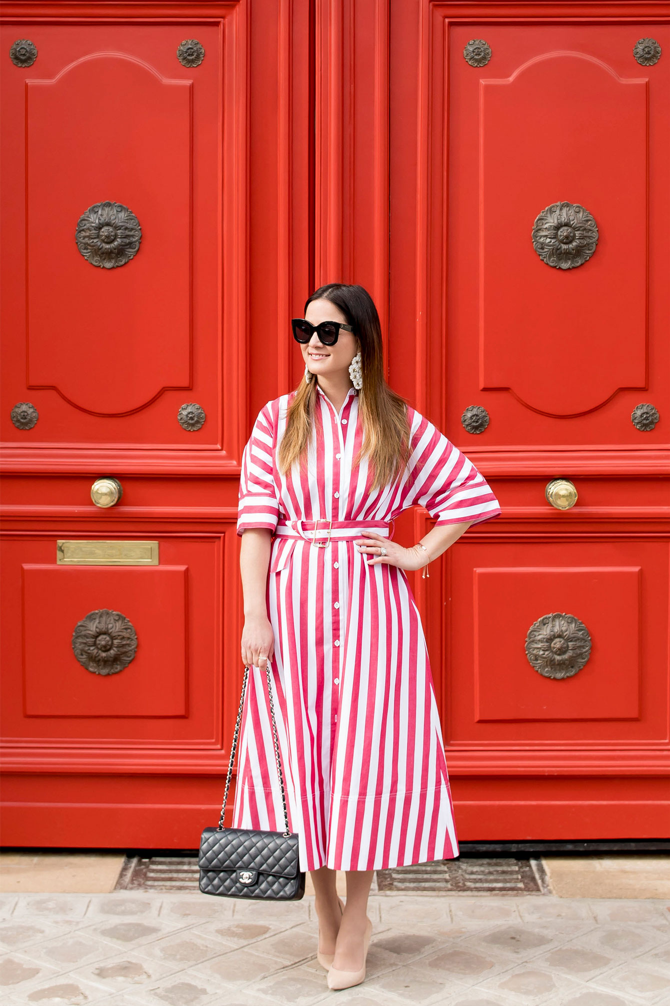 Rachel Antonoff Red Stripe Dress