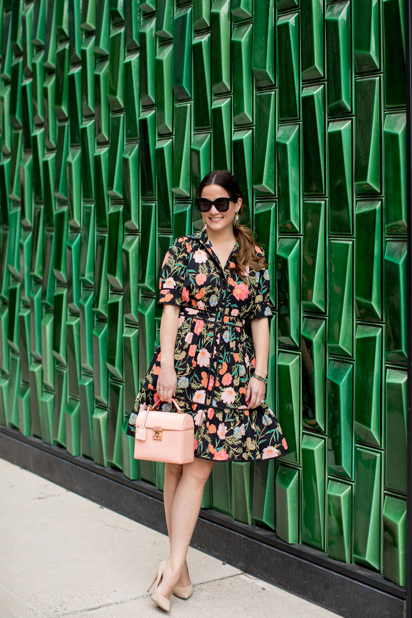 Kate Spade Blossom Print Shirtdress