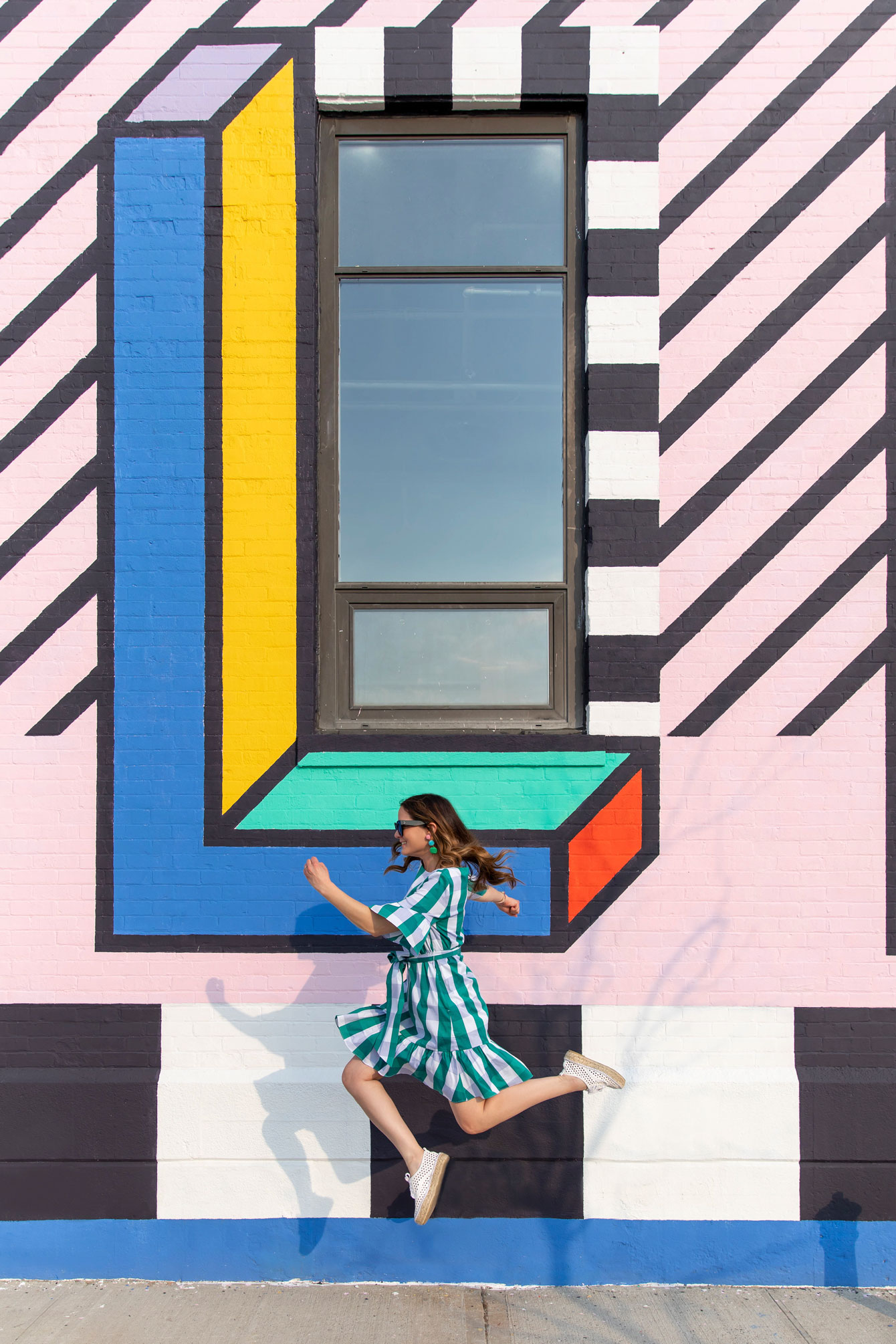 Brooklyn Camille Walala Mural Building