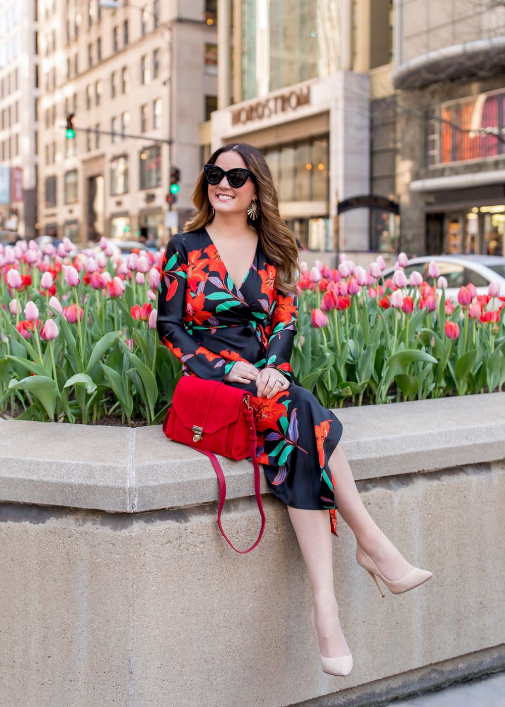 Chicago Michigan Avenue Tulips