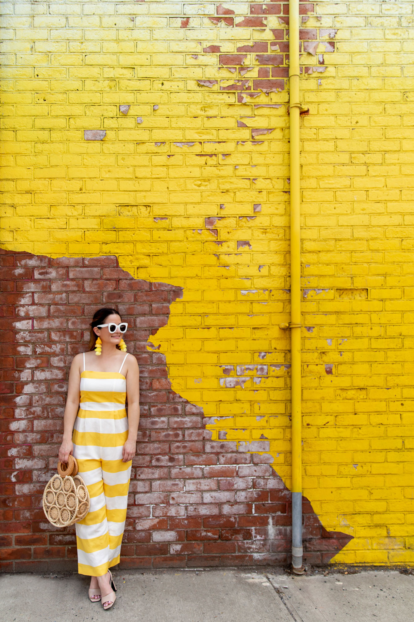 Jennifer Lake New York Yellow Mural