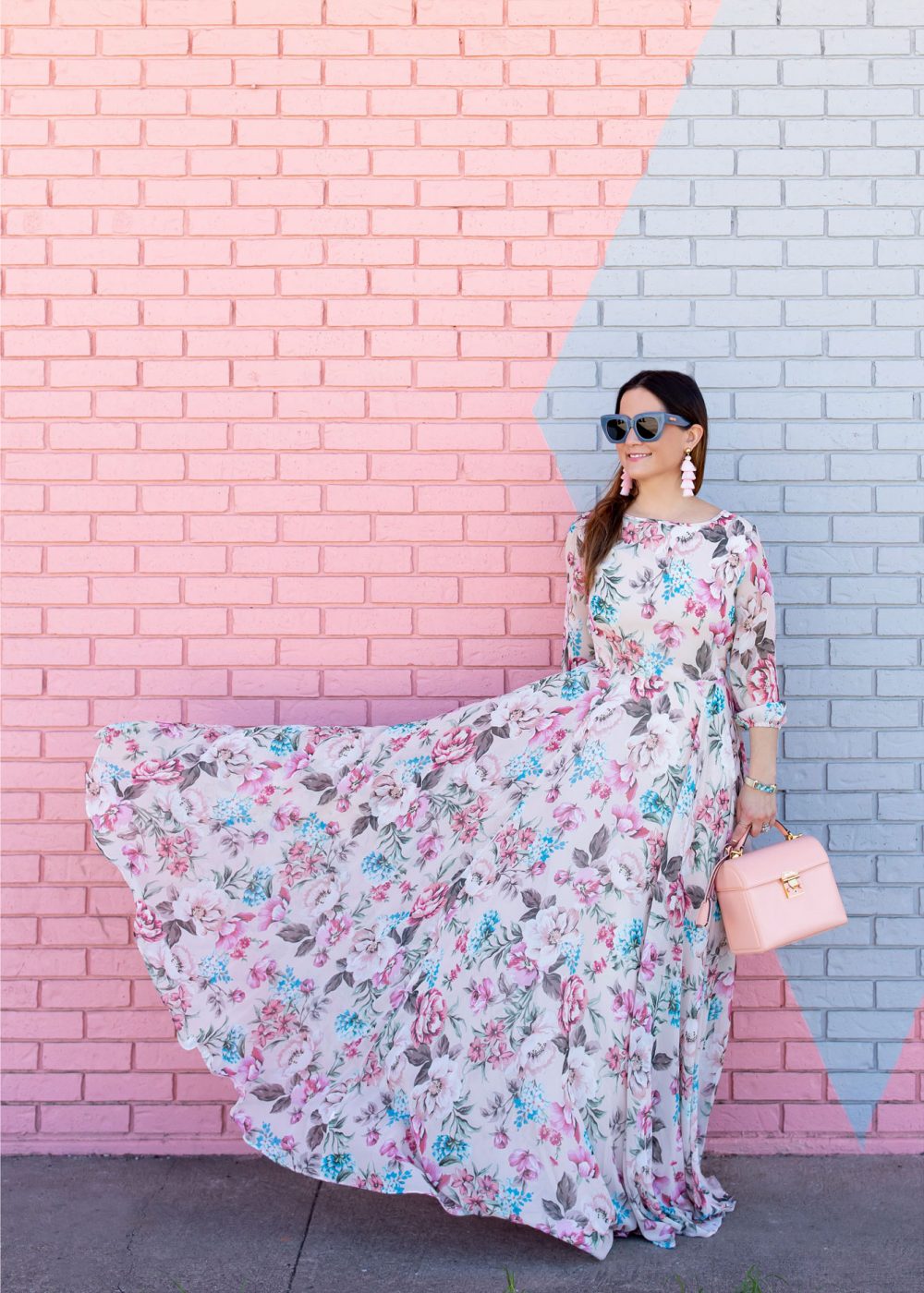 Yumi Kim Woodstock Floral Long Dress