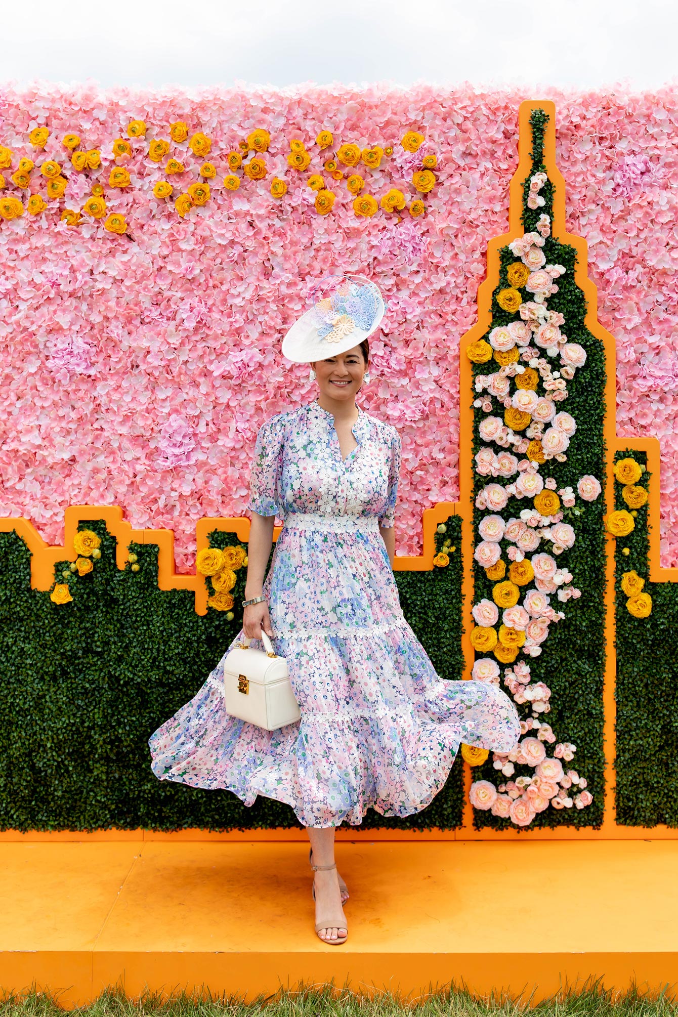 Kate Spade Daisy Garden Midi Dress