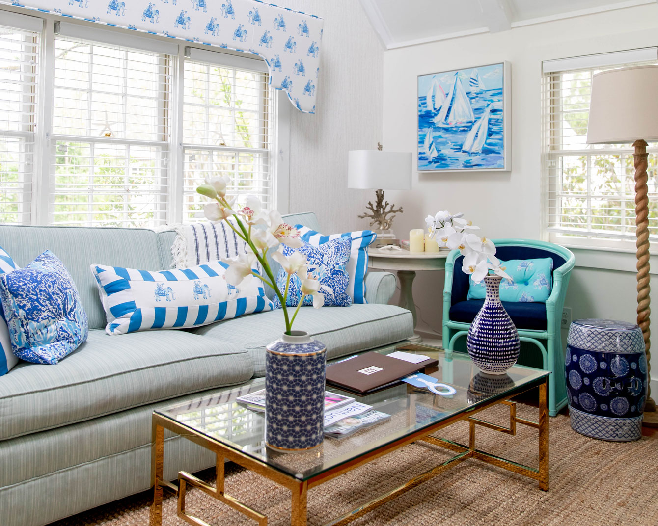 Lilly Pulitzer Cottage Interior Design