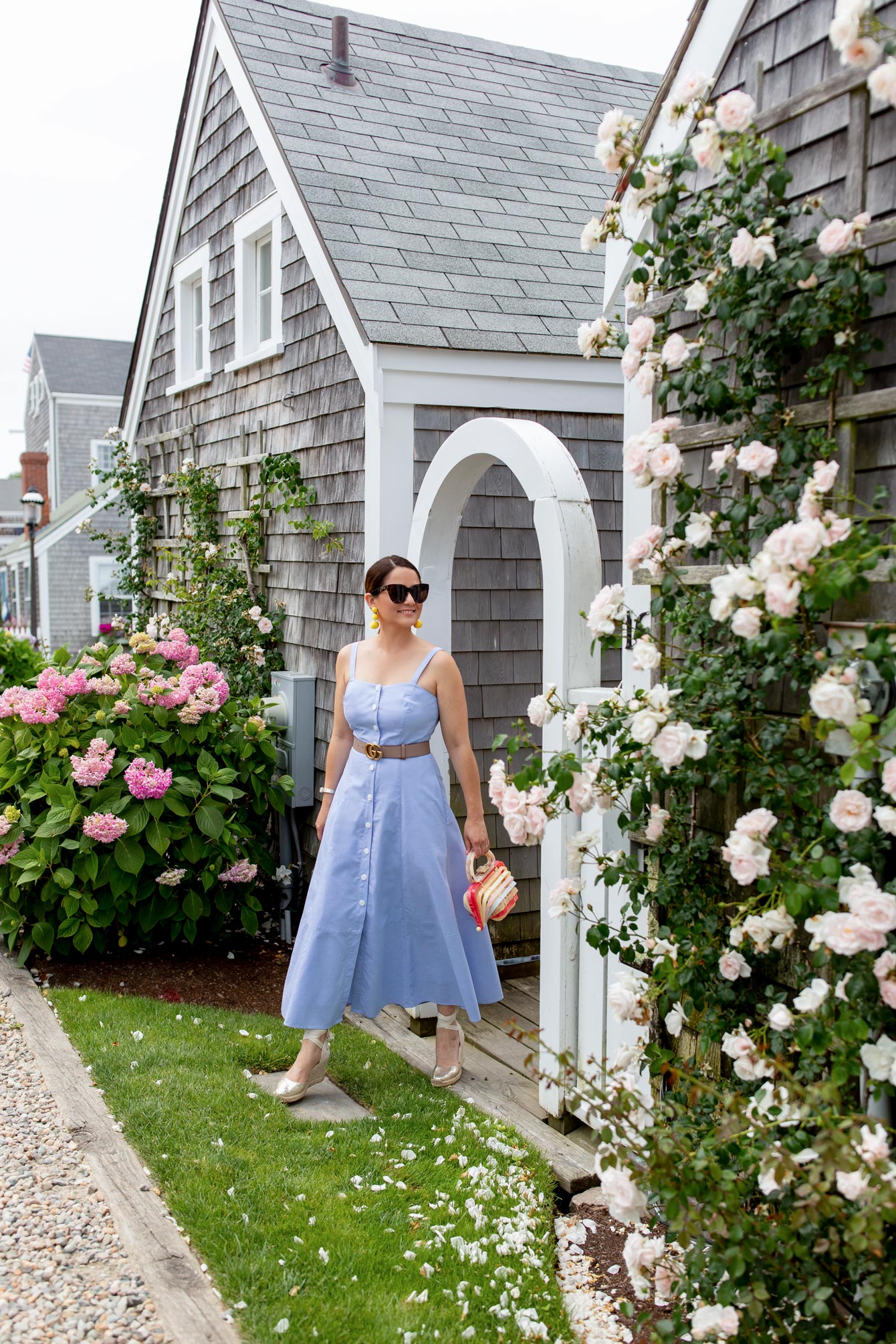 Jennifer Lake Nantucket Blue Dress