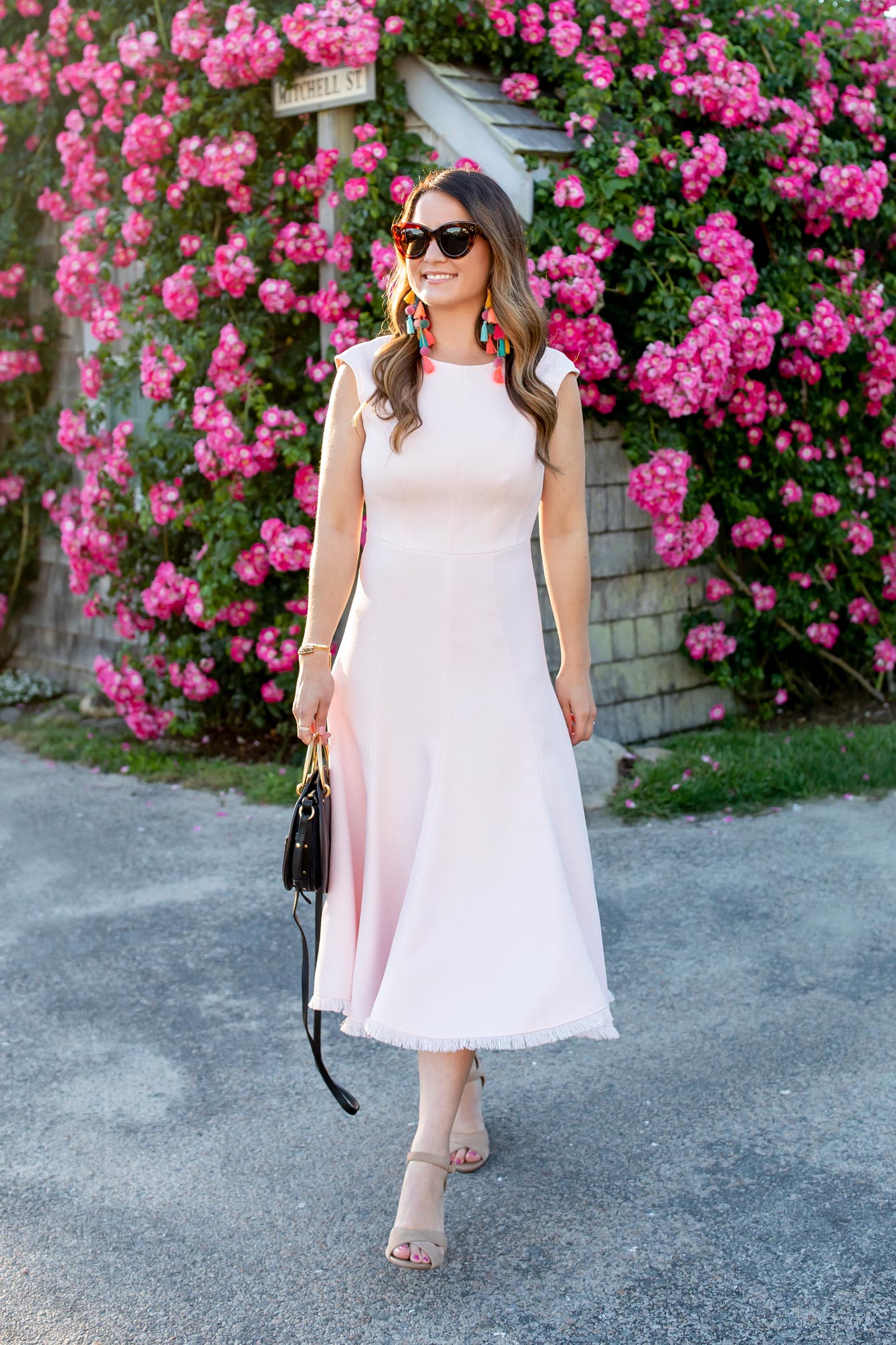 nordstrom pink dress