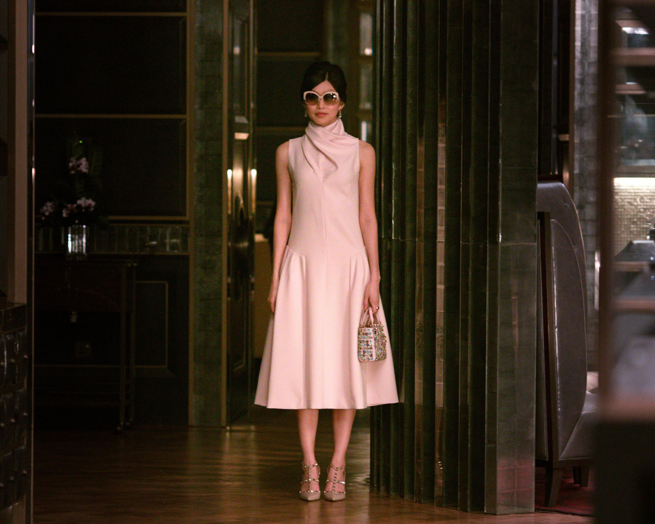 Pink Dior dress Astrid